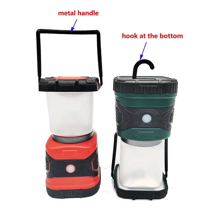 LED Rechargeable Handle Hook Camping Lamp