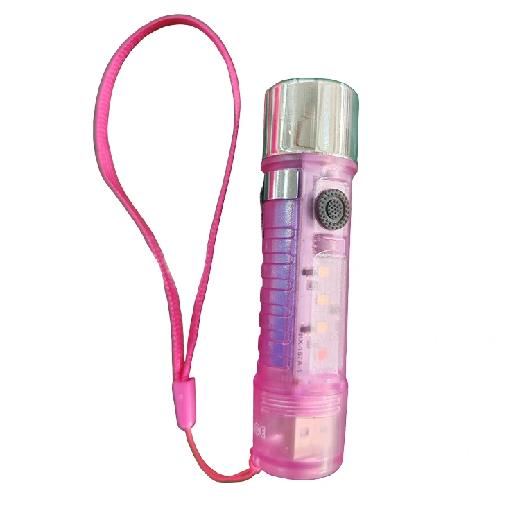 Mini torcia LED con ricarica USB con magnete