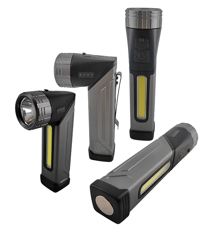 Rotante pieghevole ricaricabile ad alta luminosità